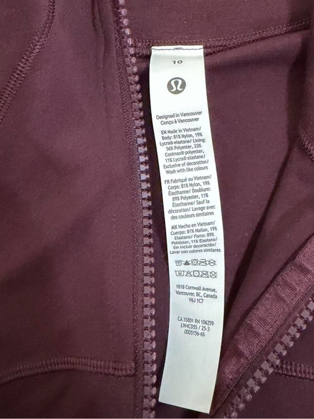 lululemon jacket - Picture 3 of 5